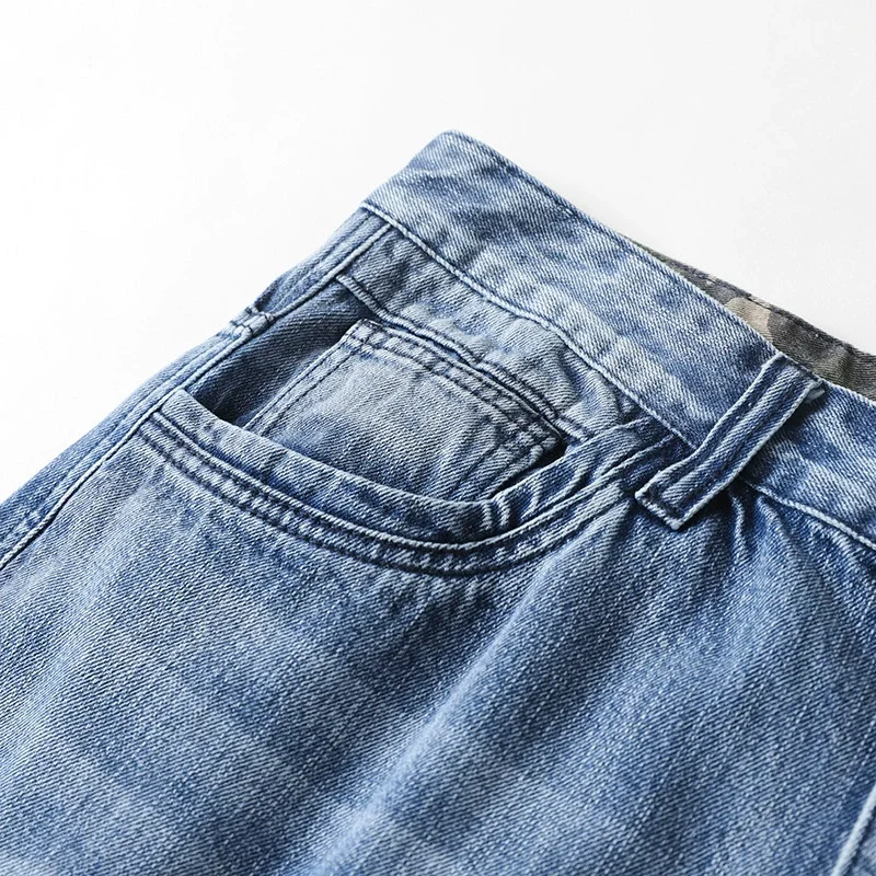 Herren Jeans Bequeme Passform Hochwertiger Denim für Alltag und Freizeit 8