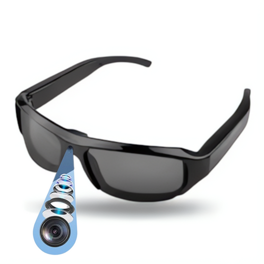 Herren Kamera Brille HD Videoaufnahme Handsfree Leicht Unauffällig 0