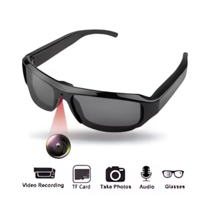 Herren Kamera Brille HD Videoaufnahme Handsfree Leicht Unauffällig 1