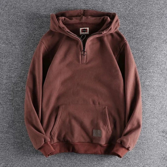 Herren Kapuzenpulli Klassisches Design Bequem Baumwolle Hoodie 0