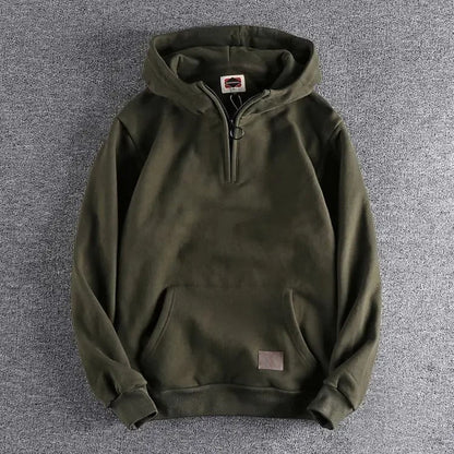 Herren Kapuzenpulli Klassisches Design Bequem Baumwolle Hoodie 2