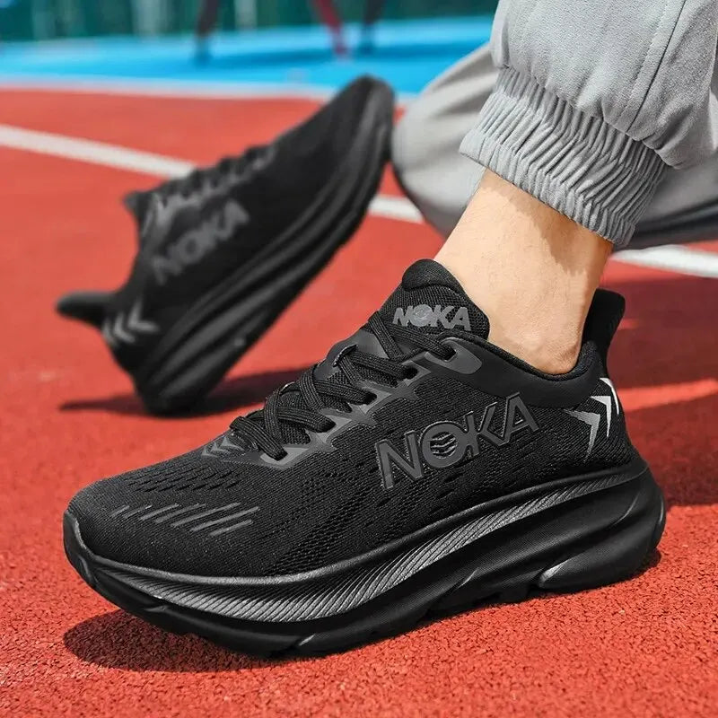 Herren Lauf- und On Schuhe Leicht Atmungsaktiv Ergonomische Dämpfung Rutschfeste Sohle 2