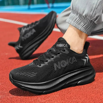 Herren Lauf- und On Schuhe Leicht Atmungsaktiv Ergonomische Dämpfung Rutschfeste Sohle 2