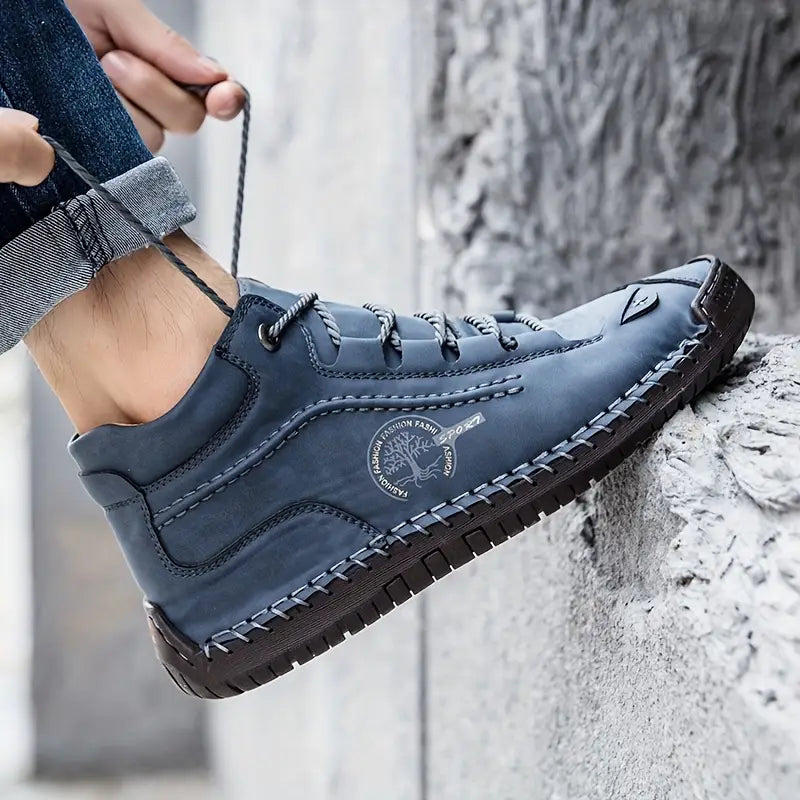 Herren Lederschuhe Bequem Hochwertiges Leder Ergonomische Passform 4