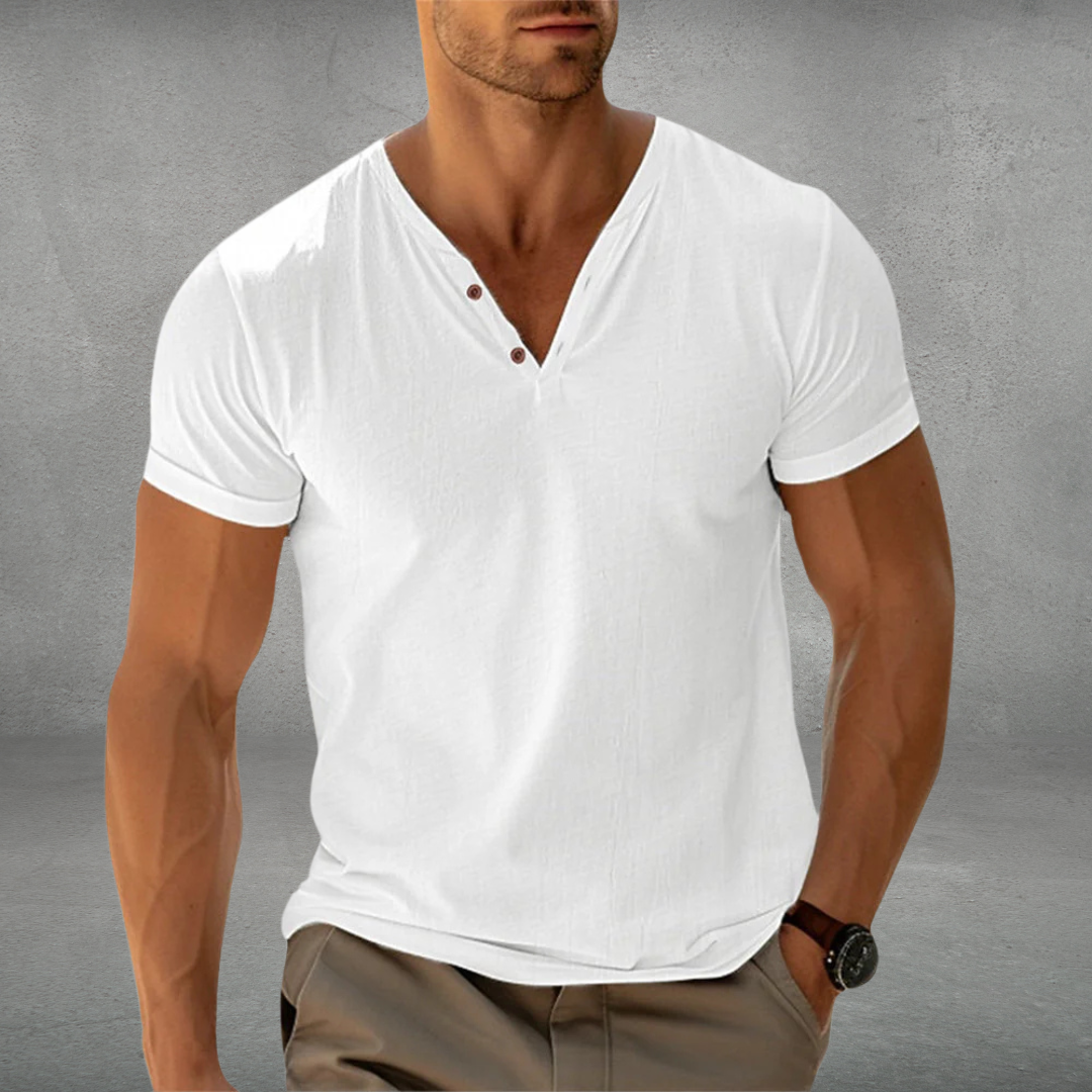 Herren Polo Shirt Slim Fit Atmungsaktive Baumwolle Knitterfrei 2