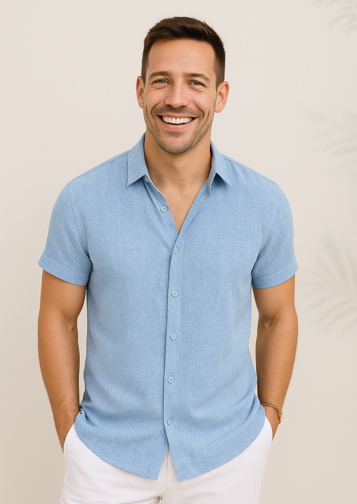 Herren Polohemd Atmungsaktiv Moderner Schnitt Hochwertiger Stoff 7