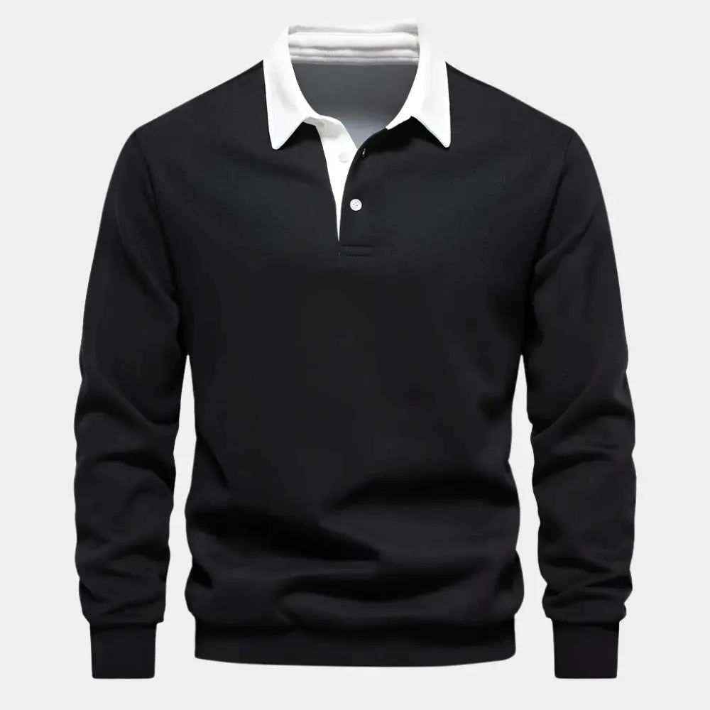 Herren Polohemd Elegantes Design Hochwertige Baumwolle Atmungsaktiv 0