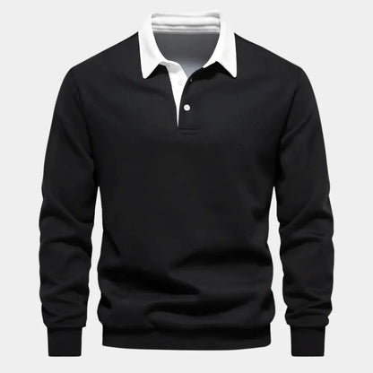 Herren Polohemd Elegantes Design Hochwertige Baumwolle Atmungsaktiv 0