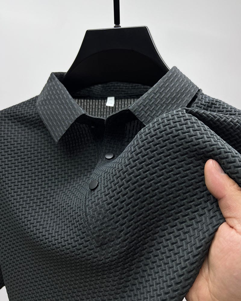 Herren Poloshirt Atmungsaktiv Elegantes Design Hochwertiger Stoff 1