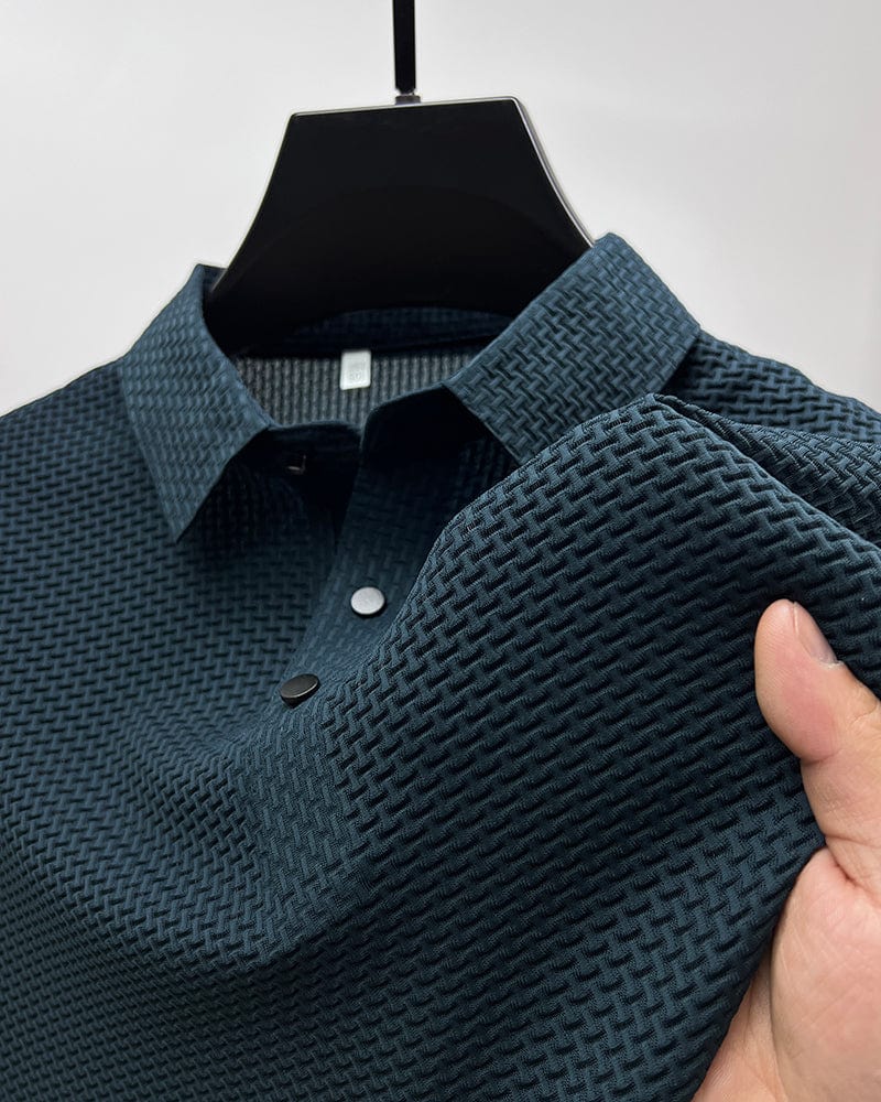 Herren Poloshirt Atmungsaktiv Elegantes Design Hochwertiger Stoff 7