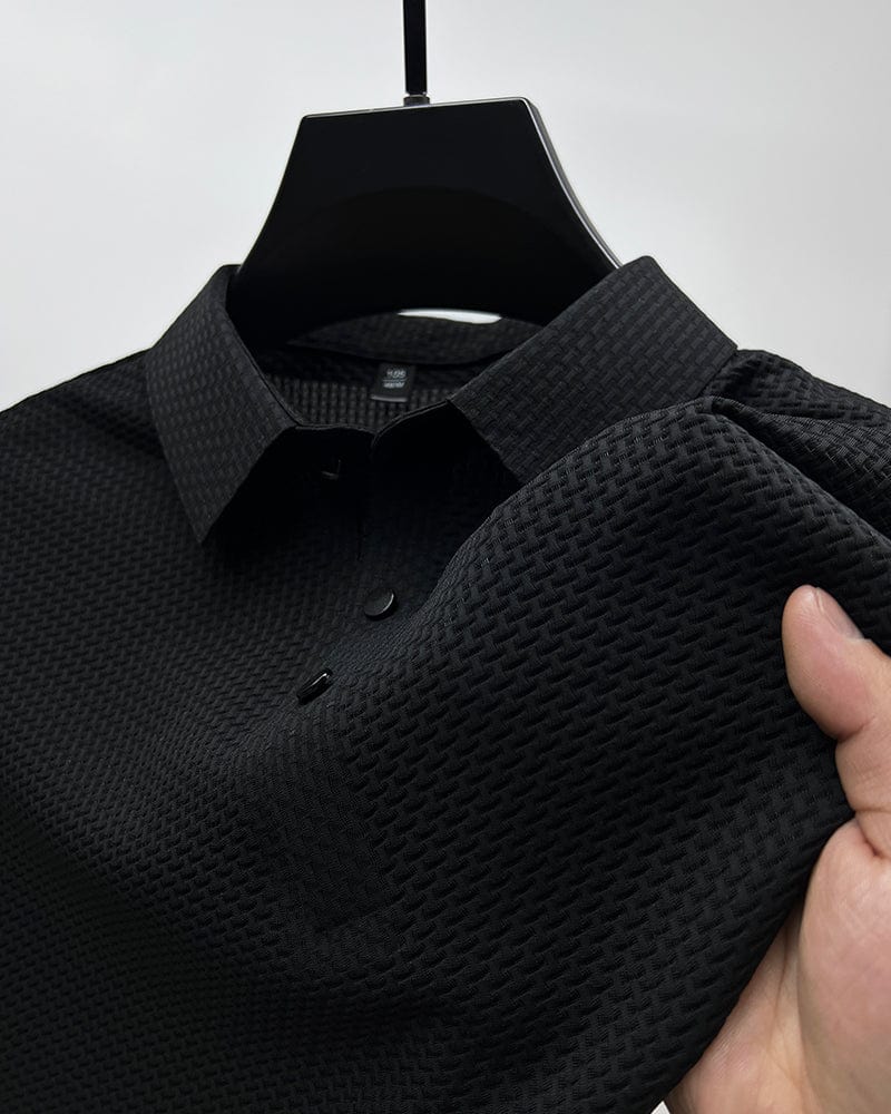 Herren Poloshirt Atmungsaktiv Elegantes Design Hochwertiger Stoff 9