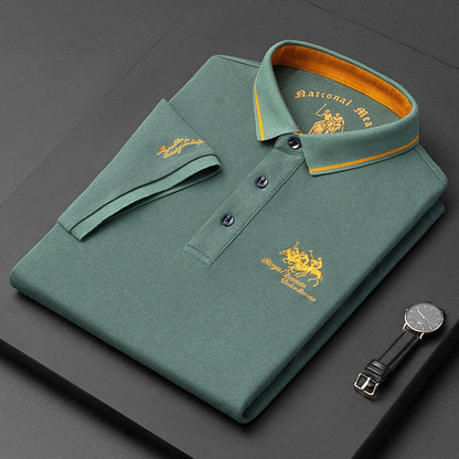 Herren Poloshirt Elegante Baumwolle Hochwertig 2