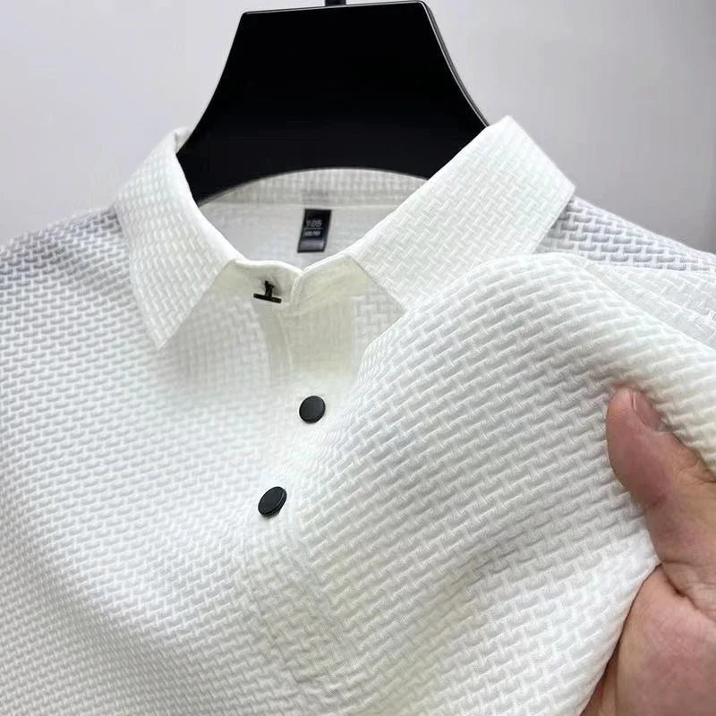 Herren Poloshirt Kurzarm Komfort Hochwertige Materialien Elegantes Design 4
