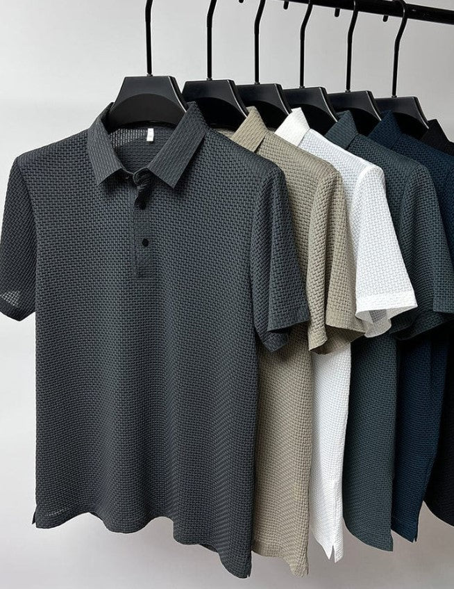 Herren Poloshirt Kurzarm Komfort Hochwertige Materialien Elegantes Design 5
