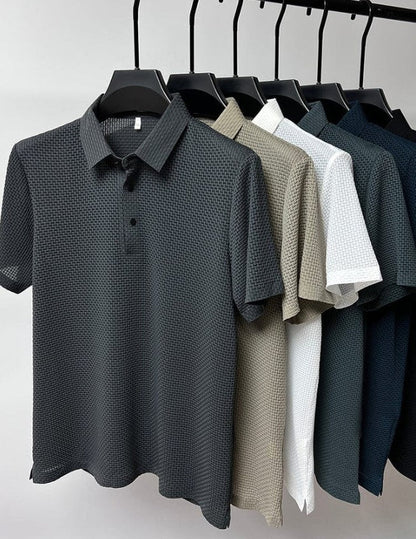 Herren Poloshirt Kurzarm Komfort Hochwertige Materialien Elegantes Design 5