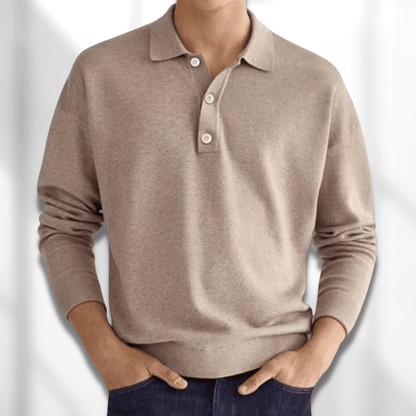 Herren Poloshirt Luca Klassischer Stil Hochwertige Materialien 0
