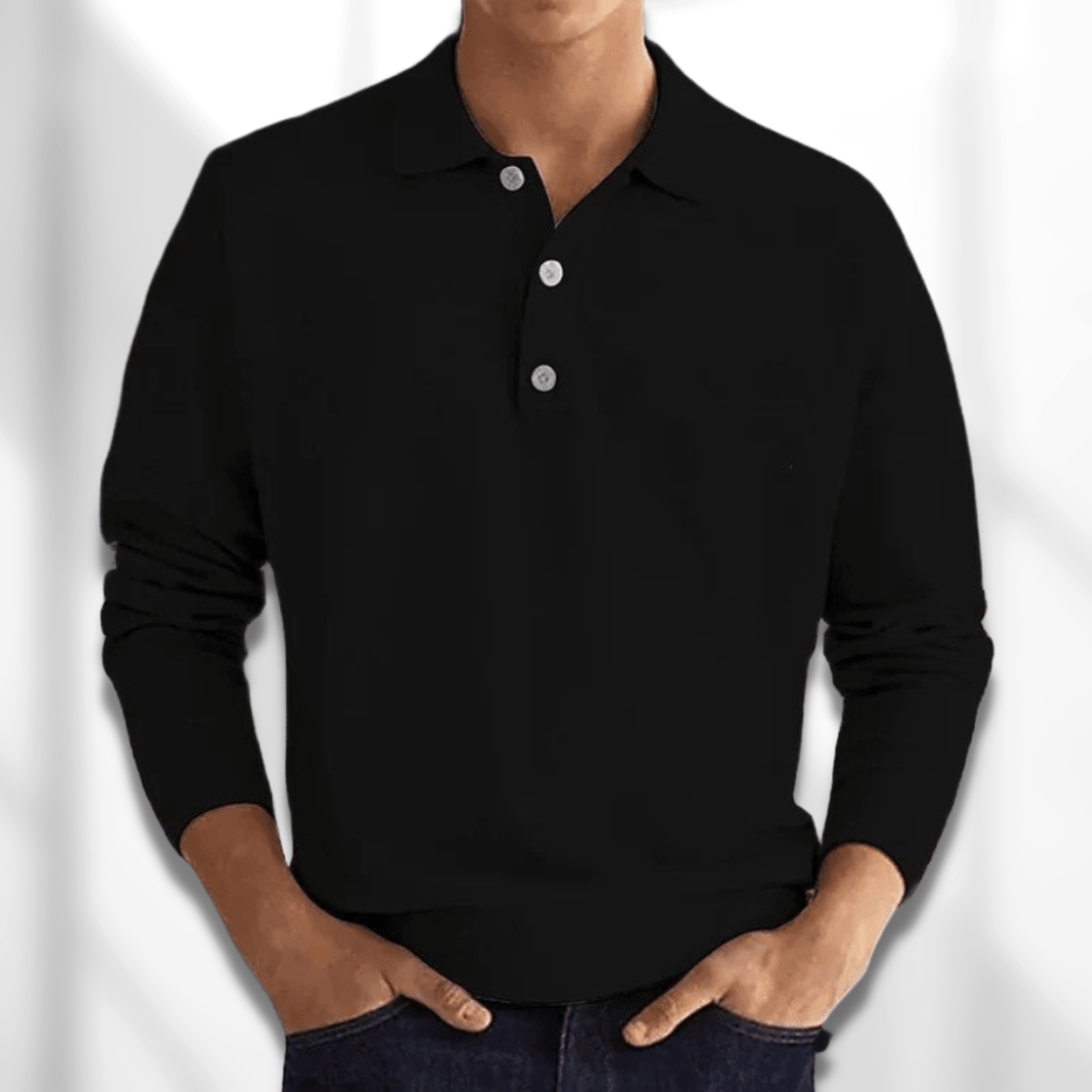 Herren Poloshirt Luca Klassischer Stil Hochwertige Materialien 1