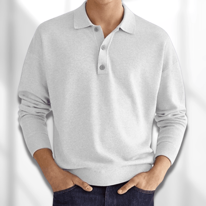 Herren Poloshirt Luca Klassischer Stil Hochwertige Materialien 3