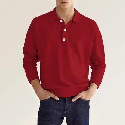 Herren Poloshirt Luca Klassischer Stil Hochwertige Materialien 5