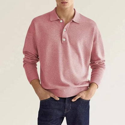 Herren Poloshirt Luca Klassischer Stil Hochwertige Materialien 6