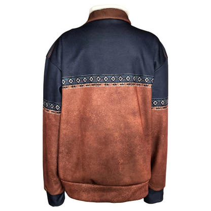 Herren Pullover Langarm Reißverschluss Warm Hochwertiges Material 3