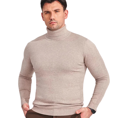 Herren Rollkragenpullover Luxuriös Warm Aus Kaschmir 1