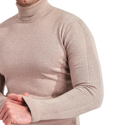 Herren Rollkragenpullover Luxuriös Warm Aus Kaschmir 3