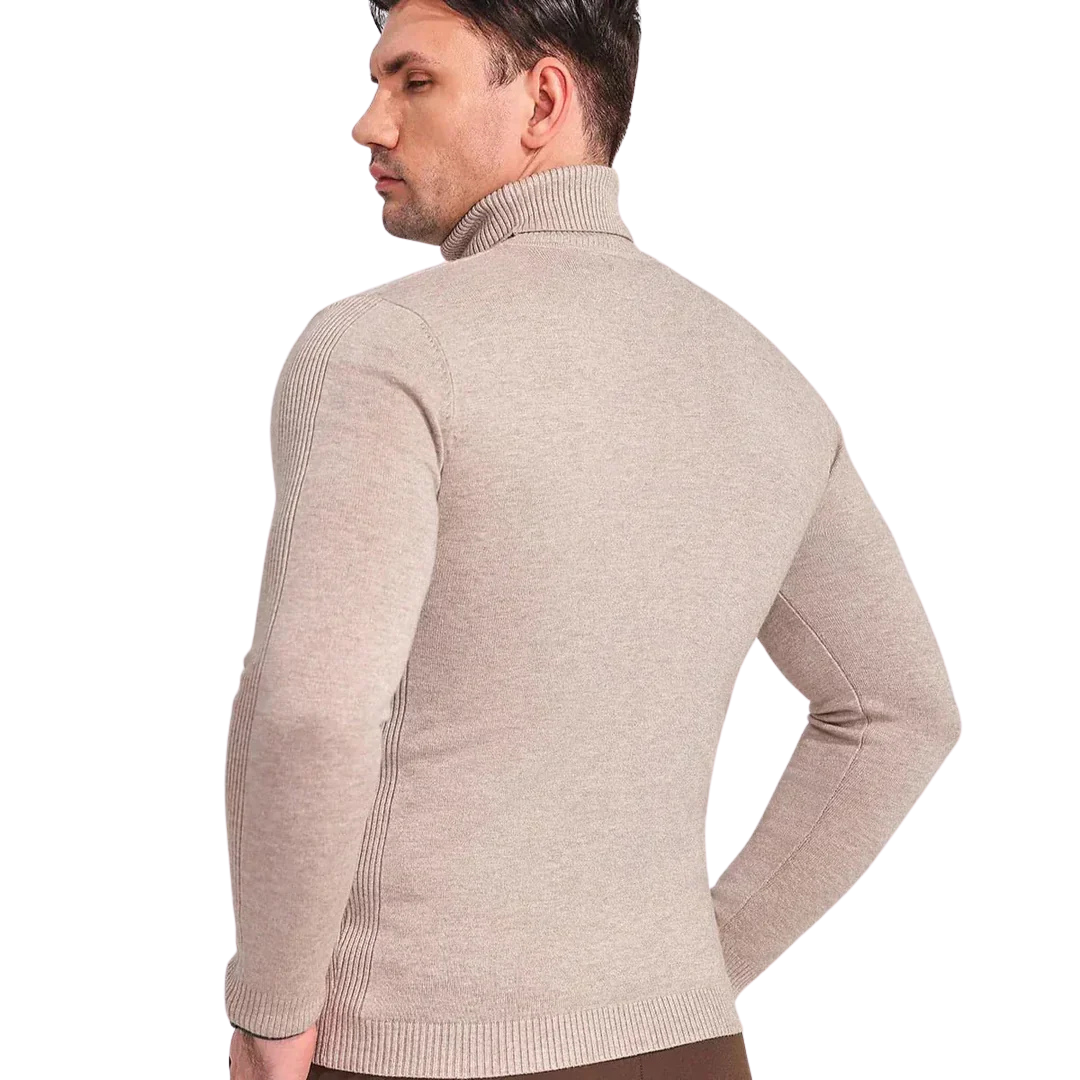 Herren Rollkragenpullover Luxuriös Warm Aus Kaschmir 5