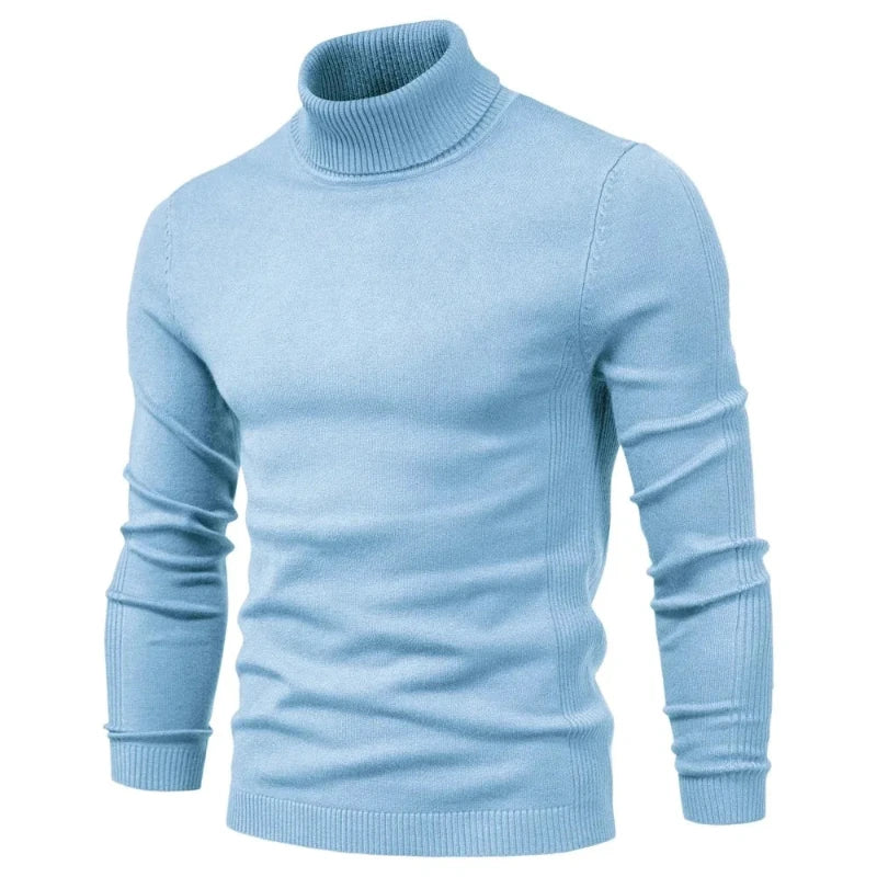 Herren Rollkragenpullover Luxuriös Warm Aus Kaschmir 9