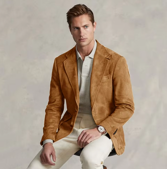 Herren Sakko Eleganter Schnitt Hochwertiges Material Atmungsaktiv 0