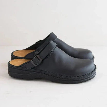 Herren Sandalen Echtleder Rutschfeste Sohle Bequem für Alltag und Outdoor 3