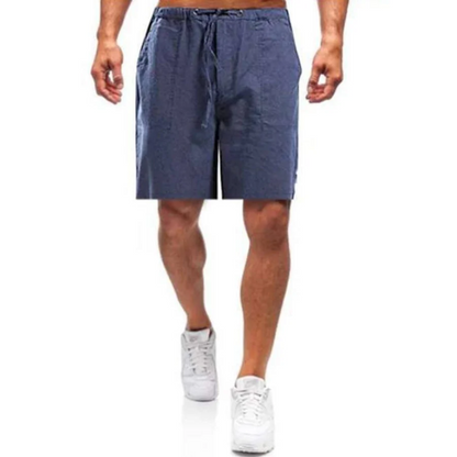 Herren Shorts Lässig Atmungsaktiv Verstellbarer Bund 3