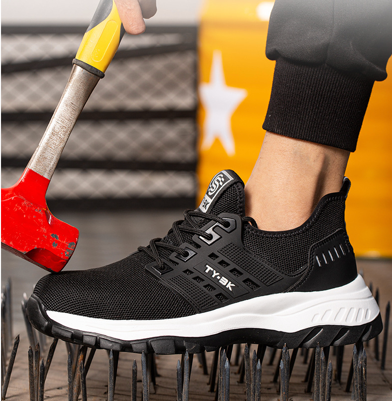 Herren Sicherheitsschuhe S3 Orthopädisch Ergonomisch Komfortabel Rutschfest 0