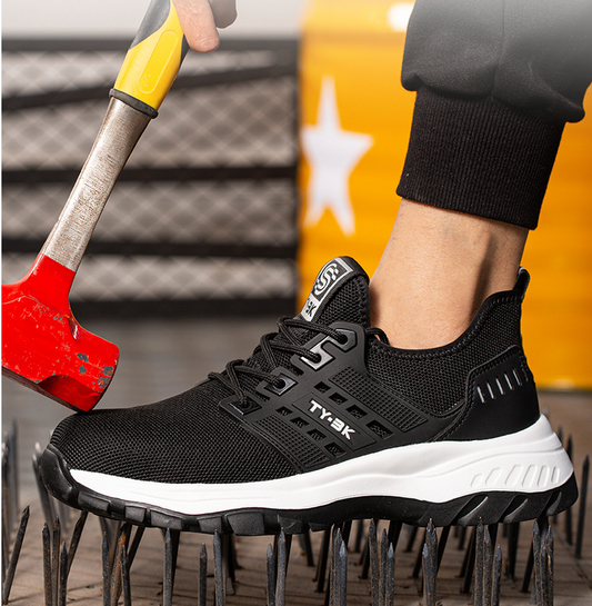 Herren Sicherheitsschuhe S3 Orthopädisch Ergonomisch Komfortabel Rutschfest 0