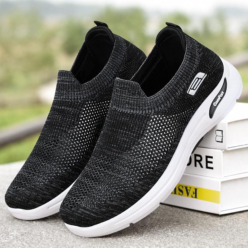 Herren Slip-On Sneaker Atmungsaktiv Komfortabel Flexibles Design 6