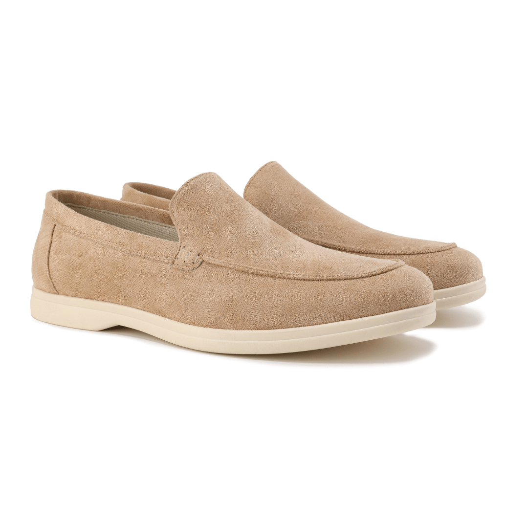 Herren Slipper Wildleder Atmungsaktiv Bequeme Loafers Mokassins 2
