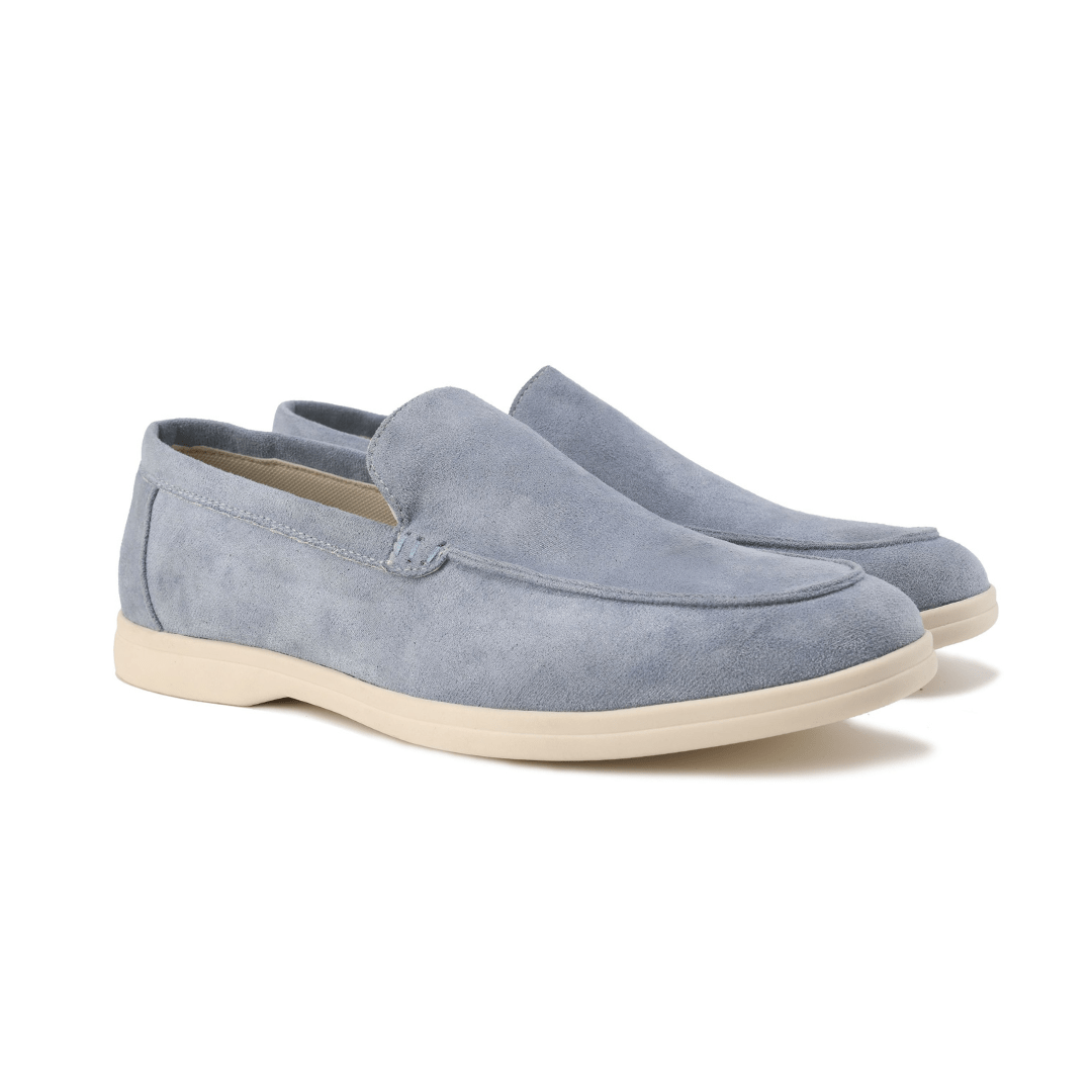 Herren Slipper Wildleder Atmungsaktiv Bequeme Loafers Mokassins 4