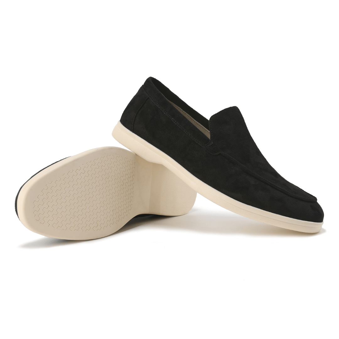 Herren Slipper Wildleder Atmungsaktiv Bequeme Loafers Mokassins 5