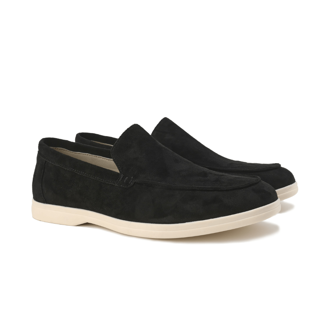 Herren Slipper Wildleder Atmungsaktiv Bequeme Loafers Mokassins 6