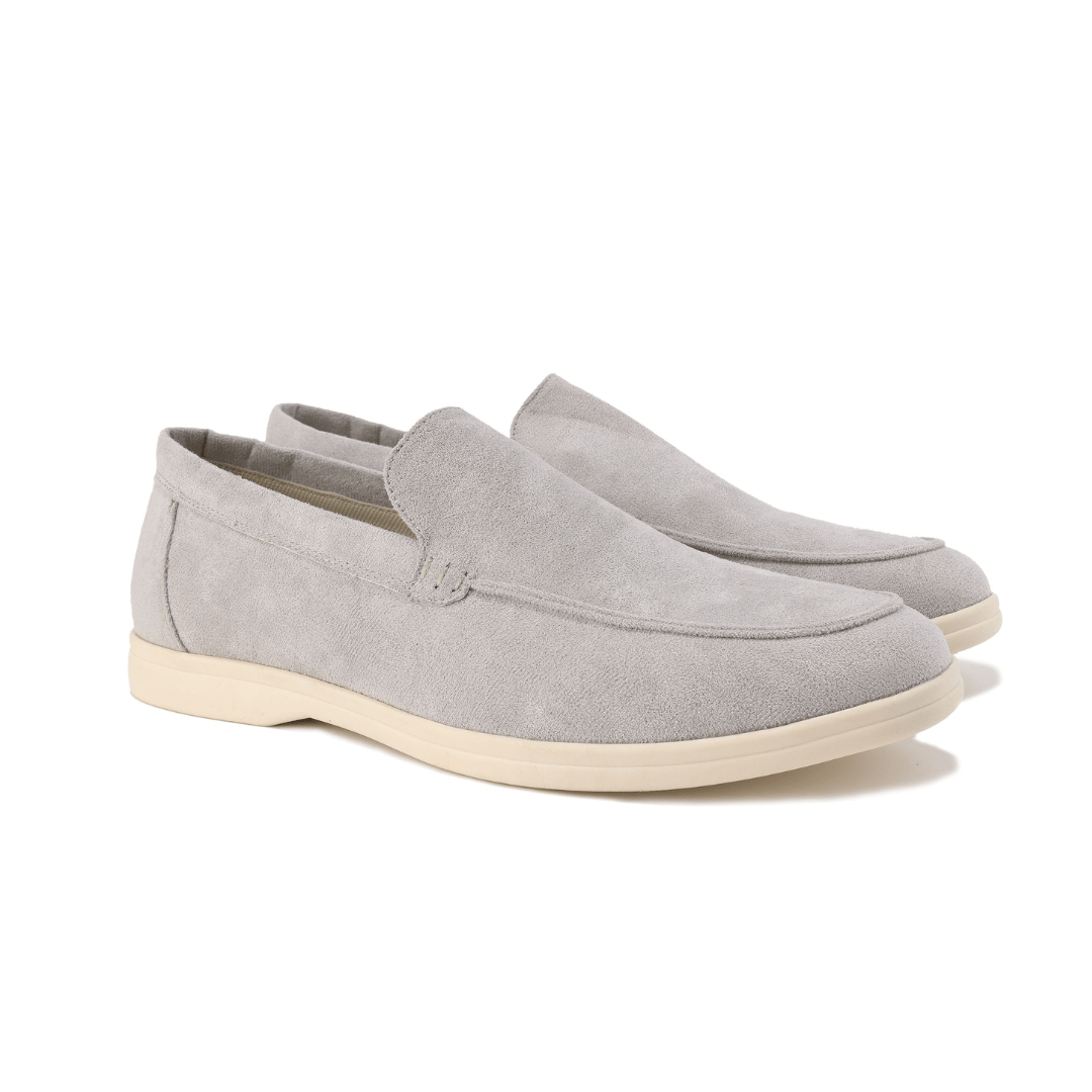 Herren Slipper Wildleder Atmungsaktiv Bequeme Loafers Mokassins 9