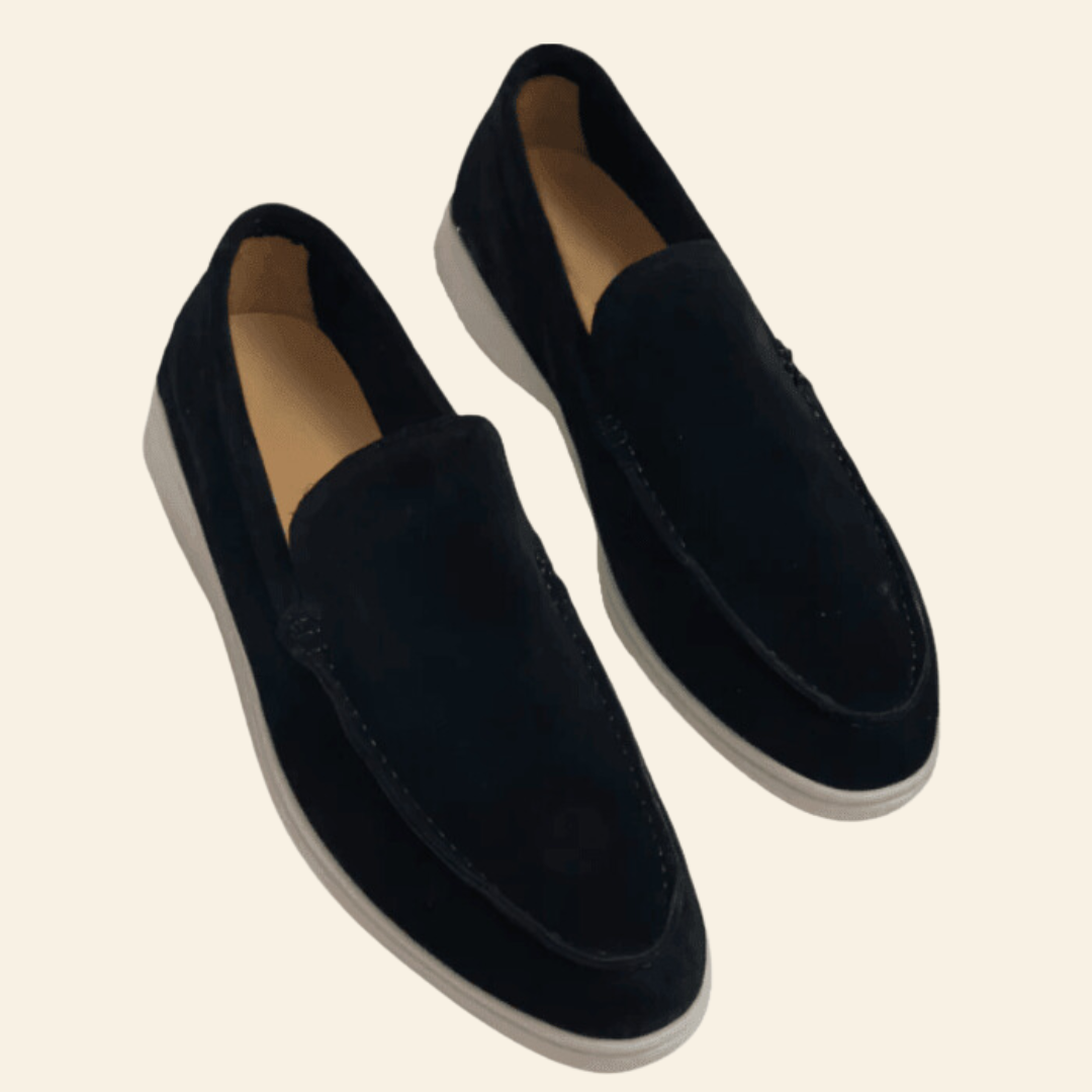 Herren Slipper Wildleder Klassisches Design Komfortabel für Büro und Freizeit 5