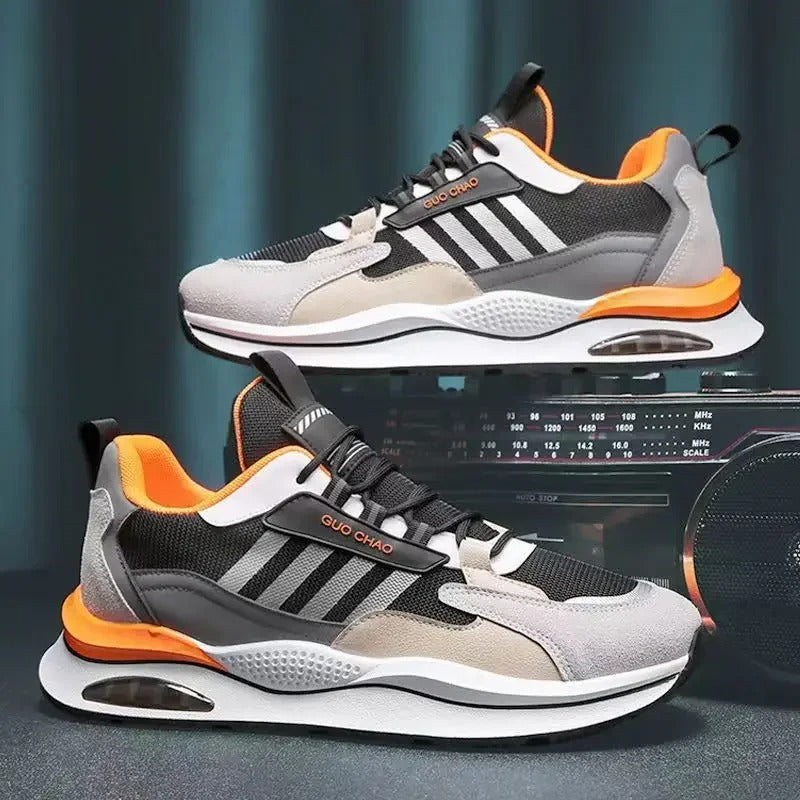 Herren Sneaker Moderne Dämpfung Hochwertige Materialien Bequem Schwarz 1