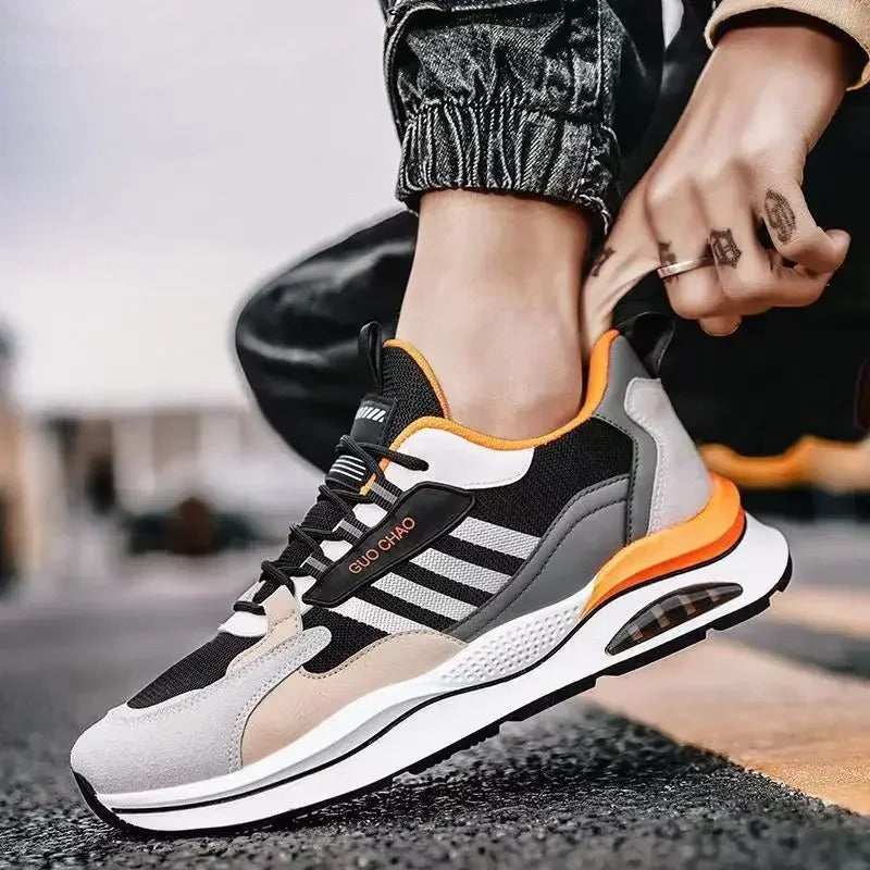 Herren Sneaker Moderne Dämpfung Hochwertige Materialien Bequem Schwarz 3
