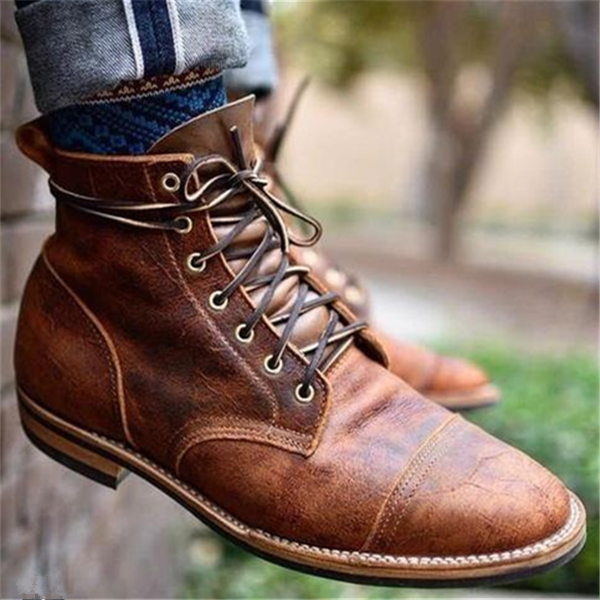 Herren Stiefel Hoch Schwarz Leder Handgefertigt Komfortabel Zeitlos 1