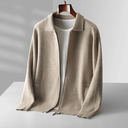 Herren Strickjacke Kaschmir Luxuriös Weich Klassisches Design 0