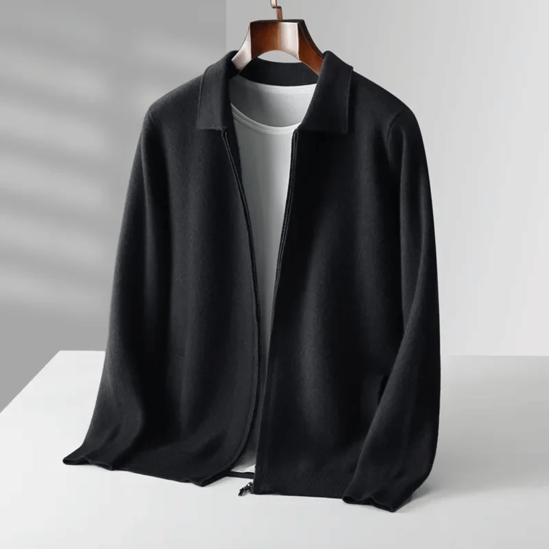 Herren Strickjacke Kaschmir Luxuriös Weich Klassisches Design 4