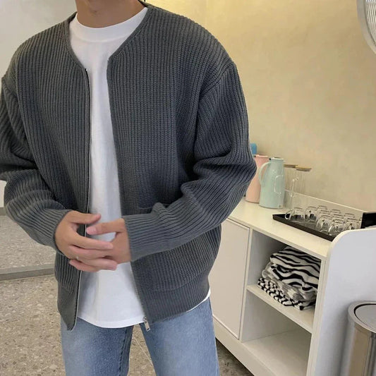Herren Strickjacke Modernes Design Bequem Hochwertige Materialien 0