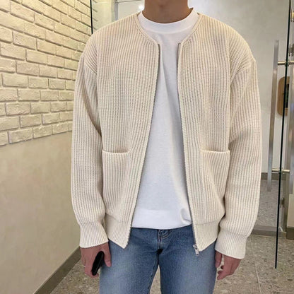 Herren Strickjacke Modernes Design Bequem Hochwertige Materialien 4