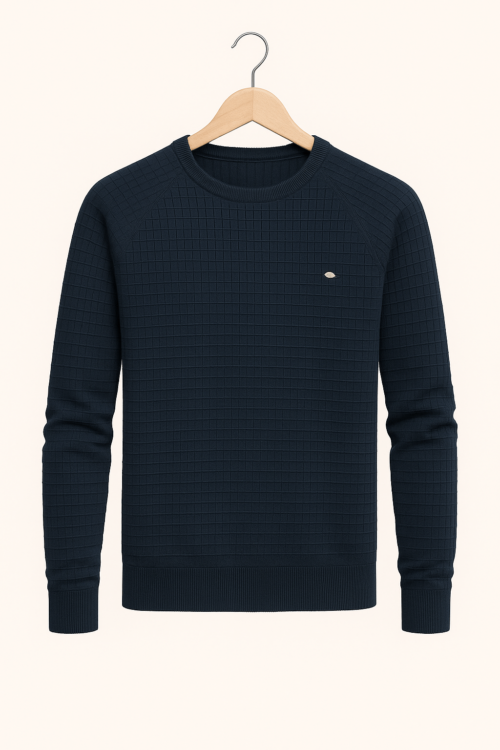 Herren Sweatshirt Lässig Strukturiert Atmungsaktiv 0