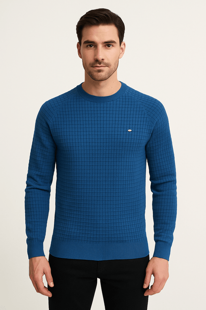 Herren Sweatshirt Lässig Strukturiert Atmungsaktiv 2